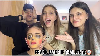 FUNNIEST MAKEUP CHALLENGE💄🫠ZOYA KE SATH PRANK HO GAYA😂Zolish Vlog [upl. by Timmons]