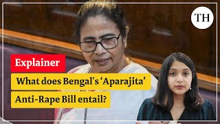 Explainer l What does Bengals ‘Aparajita’ AntiRape Bill entail [upl. by Nawotna]