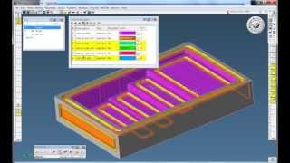 GibbsCAM Milling of Attributes from Solids Features [upl. by Gun]