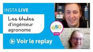 Instalive  les études dingénieur agronome en questions  ESA Angers [upl. by Aeiram31]