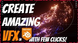 Blender Addon Bundle for creating VFX Elements  Bcon Addon Effects Bundle [upl. by Ahsinam]