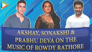 Akshay Kumar Sonakshi Sinha Prabhudeva Deva Celebrate Rowdy Rathore [upl. by Toiboid]