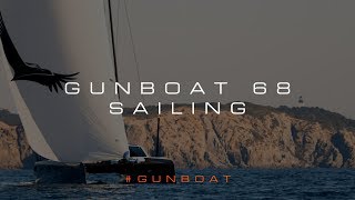 Gunboat 68  Sailing [upl. by Anaibib]