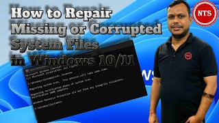 How to Repair Missing or Corrupted System Files in Windows [upl. by Nivel]