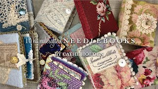 10 Handcrafted Needlebooks [upl. by Hselin]