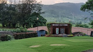 Enjoy the Sun set behind the hills  Pavithra Cafe  Kharghar Valley Golf Course and Hills [upl. by Anirod46]