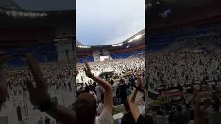 au groupama stadium pour le match de la finale lyon Paris quon a perdu [upl. by Leizo]