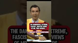 Mr Rogers and his dangerous rhetoric trump2024 biology101 mrrogers truth Maga boysareboys [upl. by Rosner]