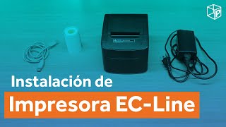 Aprende a instalar la Impresora de tickets ECLINE para tu negocio  Point Software Punto de Venta [upl. by Fredette283]