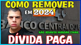 NOME SUJO NO REGISTRATO COMO RESOLVER  Como LIMPAR o NOME no SCR BANCO CENTRAL [upl. by Anaimad585]