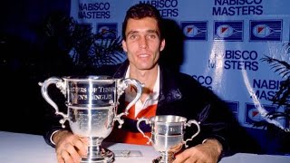 Masters 1987 F Lendl vs Wilander 44 [upl. by Enirahtak587]