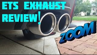 2015 WRX ETS Axle Back Review [upl. by Matelda]