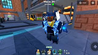 OMG I GOT THE NEW COMMANDER CAMERAMAN CLOCK FACTORY GAMEPLAY  Roblox Toilet Tower Defense [upl. by Newman247]