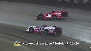 Malvern Bank Super Late Model Racing Series  September 21 2024 [upl. by Dracir544]