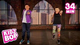 34 Minutes of KIDZ BOP Dance Along Videos [upl. by Hamilah524]