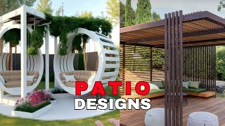 Stylish Patio Designs To Upgrade Your Backyard [upl. by Jaclyn]