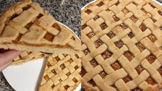 crostata di marmellatatarte à la confitureالكروستاتا الايطالية او طارط المربى لذيذة وسهلة التحضير [upl. by Scriven880]