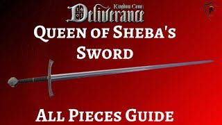 Location of All The Pieces of The Queen of Shebas Sword in Kingdom Come Deliverance [upl. by Rai]