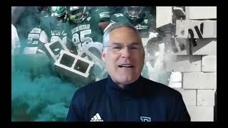 quotNot X amp Os but Yquot by Chris Creighton Head Football Coach Eastern Michigan University MHSFCA 22 [upl. by Mieka]