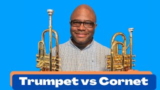 Trumpet vs Cornet Whats The Difference Between A Trumpet and a Cornet [upl. by Olenka]