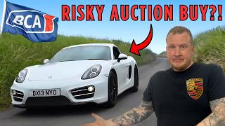 I Bought A Cheap Porsche Cayman 981 From BCA Car Auction UK [upl. by Ennaeerb]