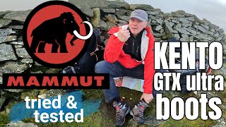 The best boots Ive worn in 40 years Mammut Kento GTX ultra boots review [upl. by Paget]