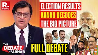 Debate With Arnab Congress Politics Falls Flat Has BJP Set The Mood For Maharashtra amp Jharkhand [upl. by Omrellig]