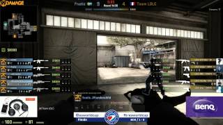 LDLC vs fnatic  Finale ESWC Final 2014  decache Map 2 [upl. by Amairam]