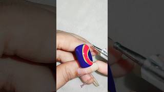 വേണ്ട വേണ്ടാത്തൊണ്ടാ 😀😀😀😀😀Easy Nail Art At Homeshortsshortsfeed [upl. by Naid]