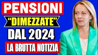 PENSIONI quotDIMEZZATEquot DAL 2024 👉 ECCO COSA È EMERSO DALLA NUOVA LEGGE DI BILANCIO❗💸 [upl. by Kaitlynn951]