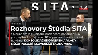 Rozhovor s Mariánom Viskupičom poslancom NRSR  Štúdio SITA [upl. by Ronyam]