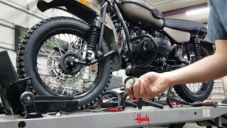 2020 Ural GearUp Exhaust Installation [upl. by Mehetabel]