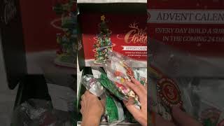 🎄 Ultimate 2024 Christmas Tree Advent Calendar with LED Lights Perfect Countdown Unboxing🎅✨ [upl. by Mercorr]