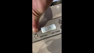 How to Adjust Your Temperature Range Settings Patio Series British Hot Tubs [upl. by Osterhus]