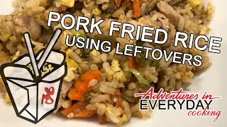 Easy Leftover Pork Fried Rice  Adventures in Everyday Cooking [upl. by Yregerg641]