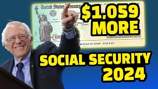 1059 Monthly Increase for Social Security SSDI SSI 2024 Update [upl. by Standish]