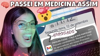 🧠PROUNI 2023 ESTRATÉGIA GERAL PARA SER APROVADO  foi assim que eu passei em medicina pelo PROUNI [upl. by Aynad]