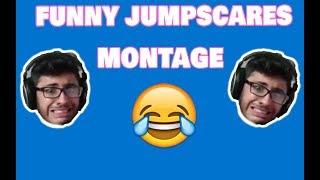 CARRYMINATI FUNNY JUMPSCARES MONTAGE  COMPILATION 1K SUBS SPECIAL [upl. by Kinsler]