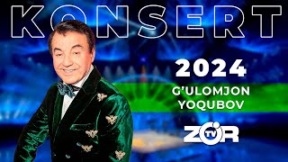 Gulomjon Yoqubov KONSERT DASTURI 2024 [upl. by Aihseyt]