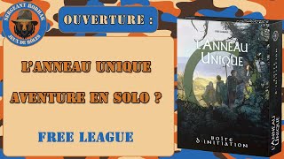 Ouverture LAnneau unique un Jeu de rôle pour laventure en solo [upl. by Isidora]