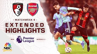 Bournemouth v Arsenal  PREMIER LEAGUE HIGHLIGHTS  10192024  NBC Sports [upl. by Isis]