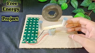 Free Energy Projects for Students  how to make free electricity project  free Energy kaise banaye [upl. by Dulcine]