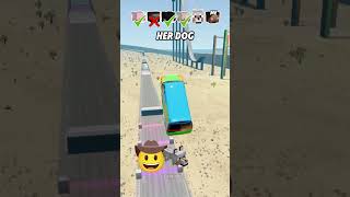 Help Me Get My Crush Attention In A Car Jump Challenge 😟🚗 shorts beamngdrive [upl. by Glennis333]