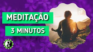 Meditação Guiada  3 minutos  Rafa Leite Yoga e saúde [upl. by Eineg]