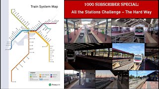 1000 SUBSCRIBER  CHRISTMAS SPECIAL All the Stations Challenge  The Hard Way [upl. by Leibarg247]