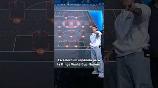 La selección española para la Kings World Cup Nations [upl. by Bamberger]