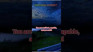 Overcoming Adversity  Motivational quote  Success Life motivation quotes shorts [upl. by Ahseim]