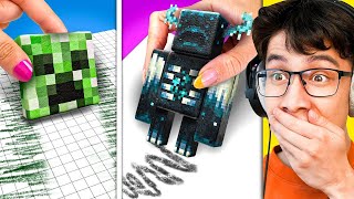 MINECRAFT School Supplies That Are Next Level [upl. by Mariam]