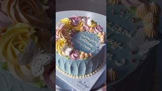 Moist Vanilla Cake Recipe amp Decorating Tutorialquot cupcakeicing birthdaycake cupcakedelights [upl. by Esnohpla985]