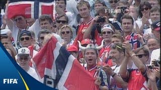 When Norways golden generation beat Brazil [upl. by Ivah]